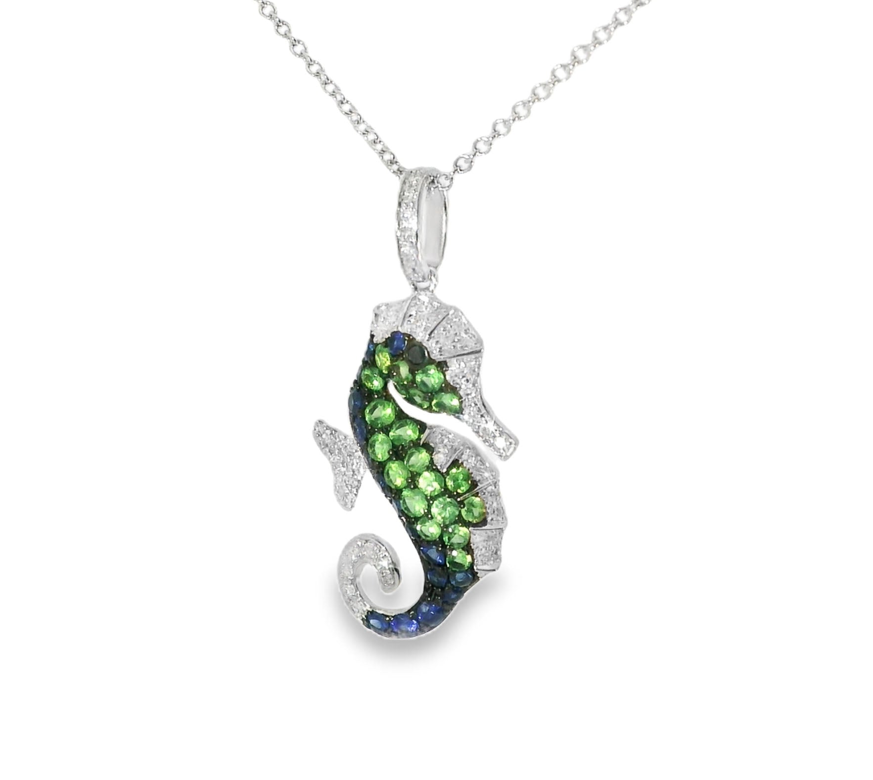 Elegant Seahorse Pendant Necklace - GGEMSonline