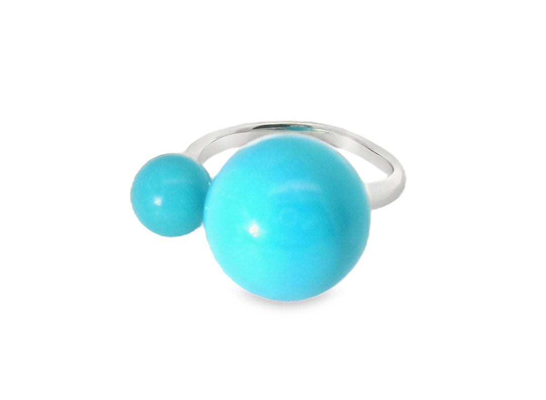 Elegant Turquoise Statement Ring - GGEMSonline