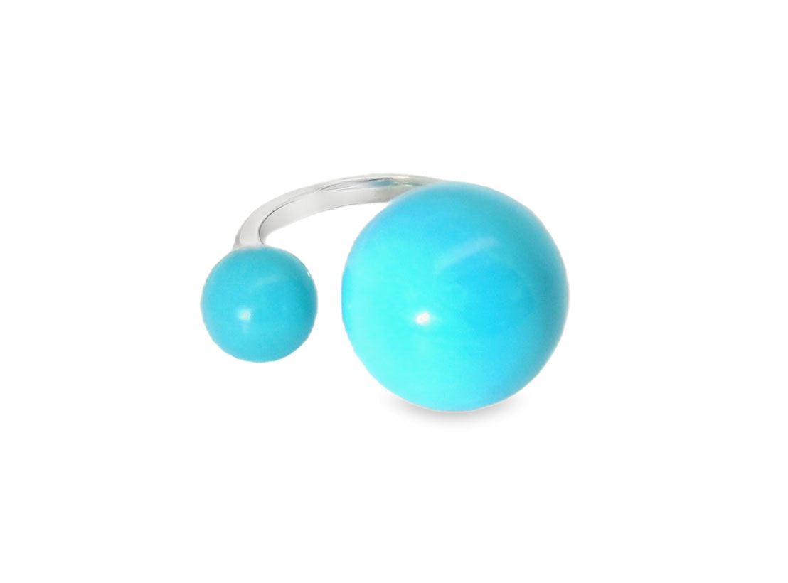 Elegant Turquoise Statement Ring - GGEMSonline