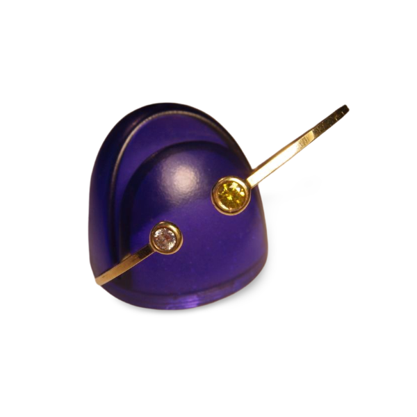 Fabulous Estate 14K Yellow Gold .50 Carat Diamond Bangle Bracelet - GGEMSonline