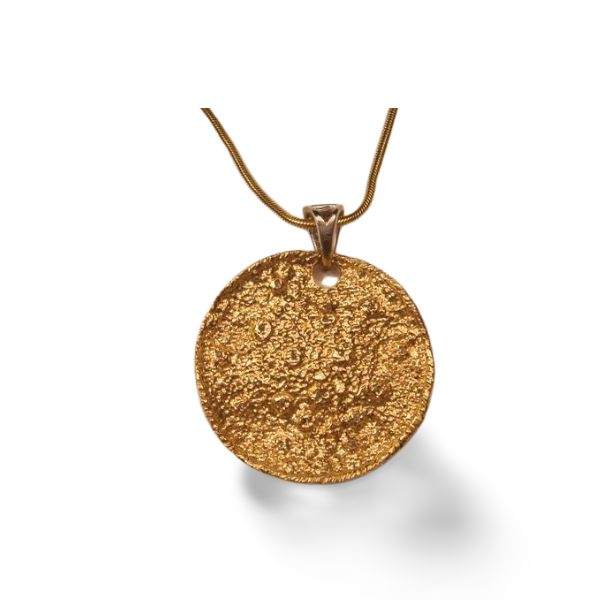 Gorgeous Handmade 14K Yellow Gold Diamond Pendant Necklace Slide - GGEMSonline